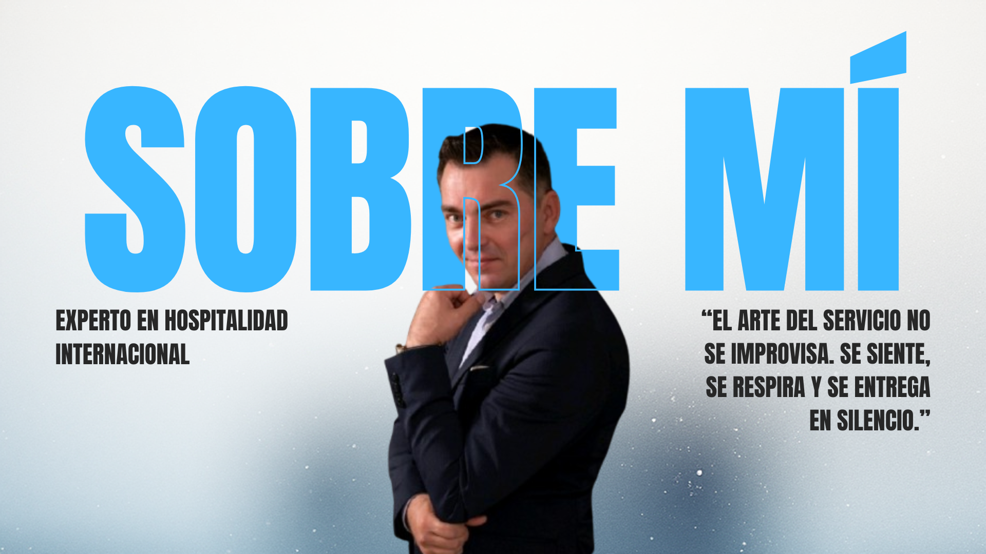Mario Andries — Sobre mí. Experto en hospitalidad internacional.