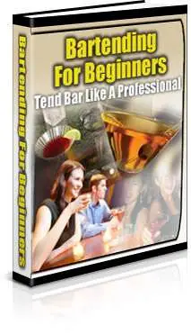 Bartending for Beginners — portada del libro digital